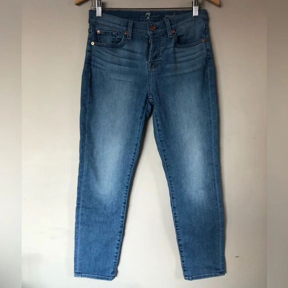 ✨ 7 For All Mankind | Boyfriend Skinny Jeans - Picture 1 of 6